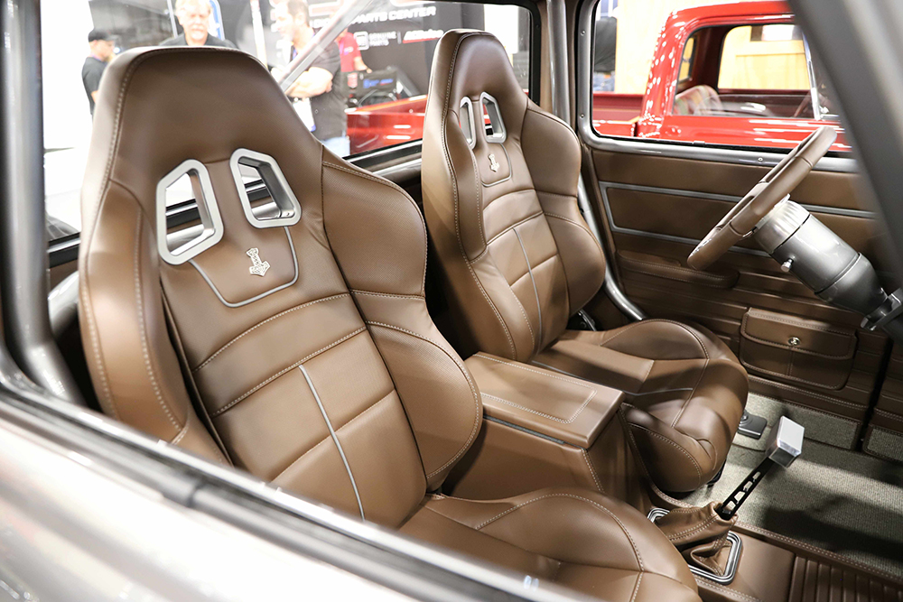 Best Custom Truck Interior-Karl Shuman-1953 Chevy Truck interior