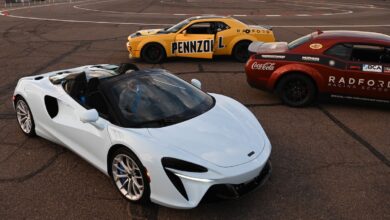 drive toward a cure cars on track