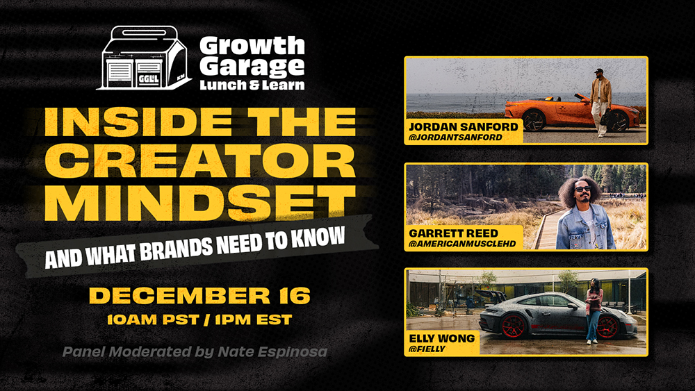 Growth Garage podcast promo