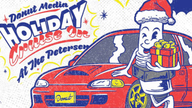 Graphic for the Donut Holiday Cruise-In & Toy Drive