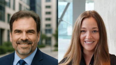 KYB's Mike Deckys and Whitney Howard