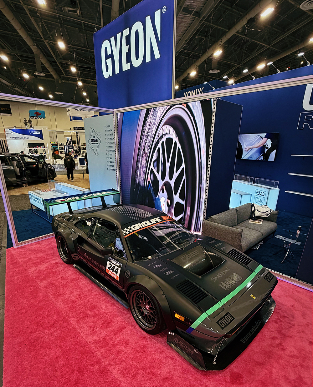 Mike Burroughs' Ferrari at SEMA Show 2025