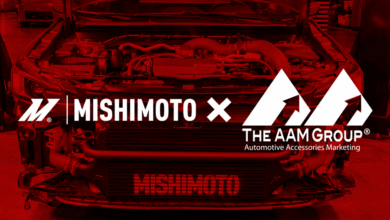 Mishimoto and The AAM Group Logos
