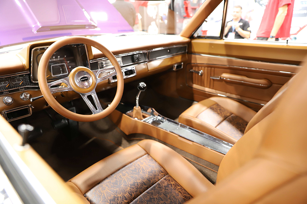 Most Creative Interior-Steve Strope -1970 Plymouth Road Runner interior