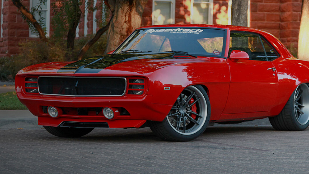 1969 Red Camaro