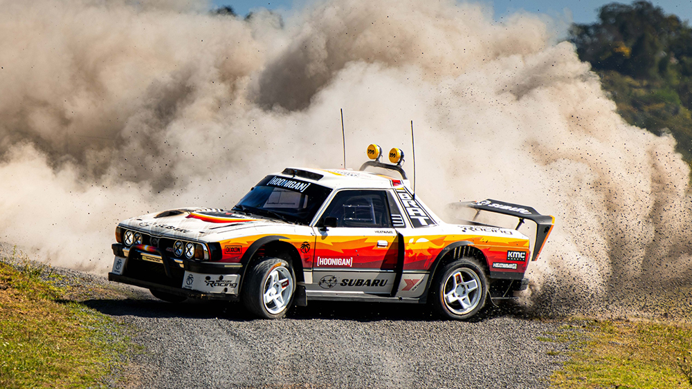 The Brataroo in Gymkhana video in Australia