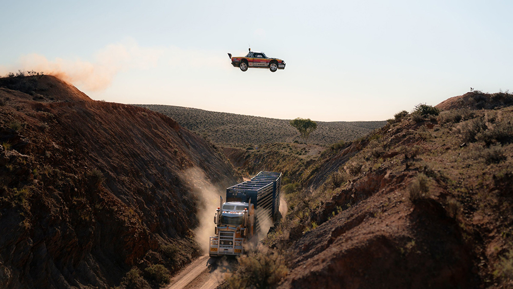 The Brataroo jumping canyon in Gymkhana