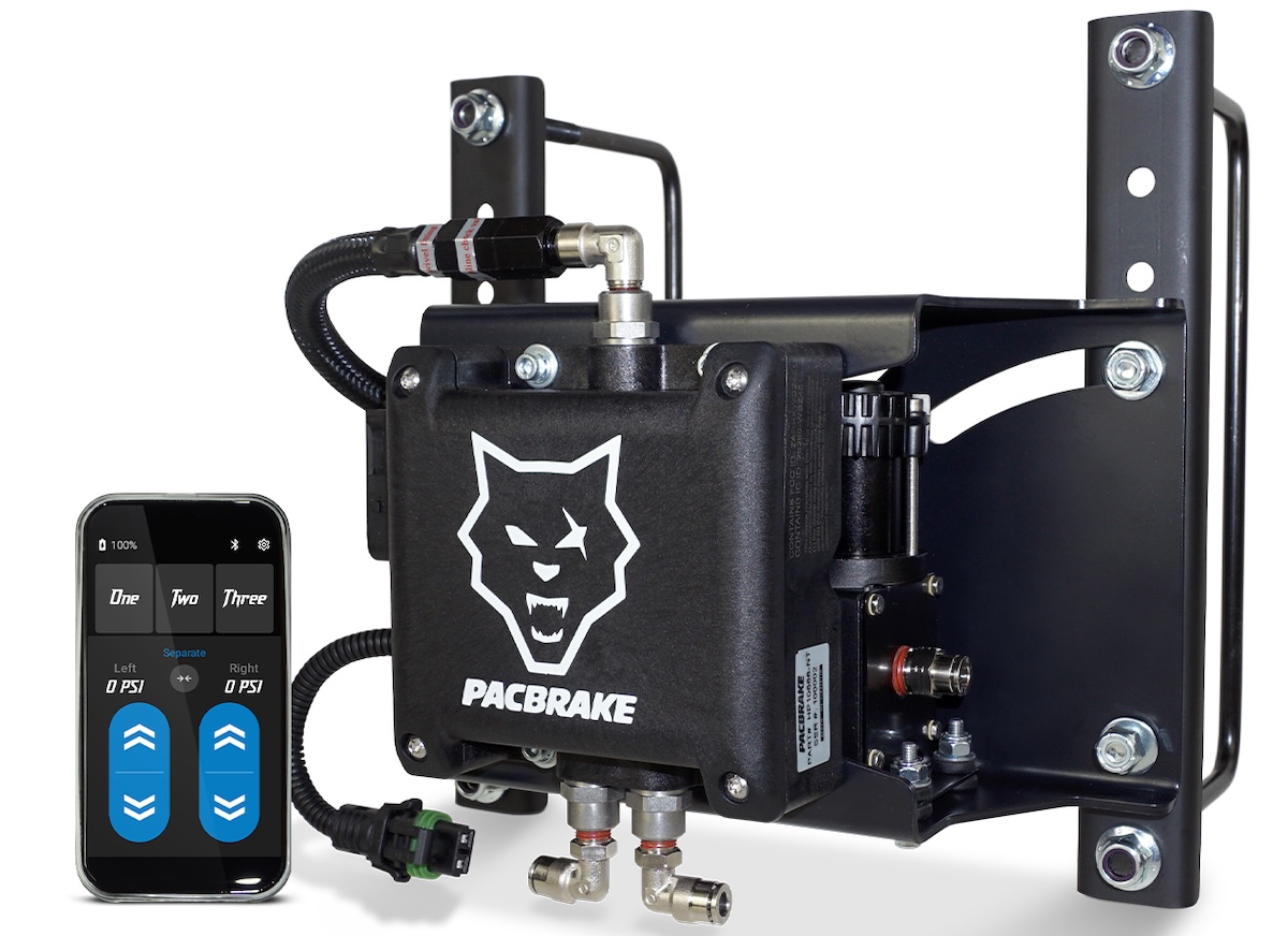 towing pacbrake 12v air suspension system product shot