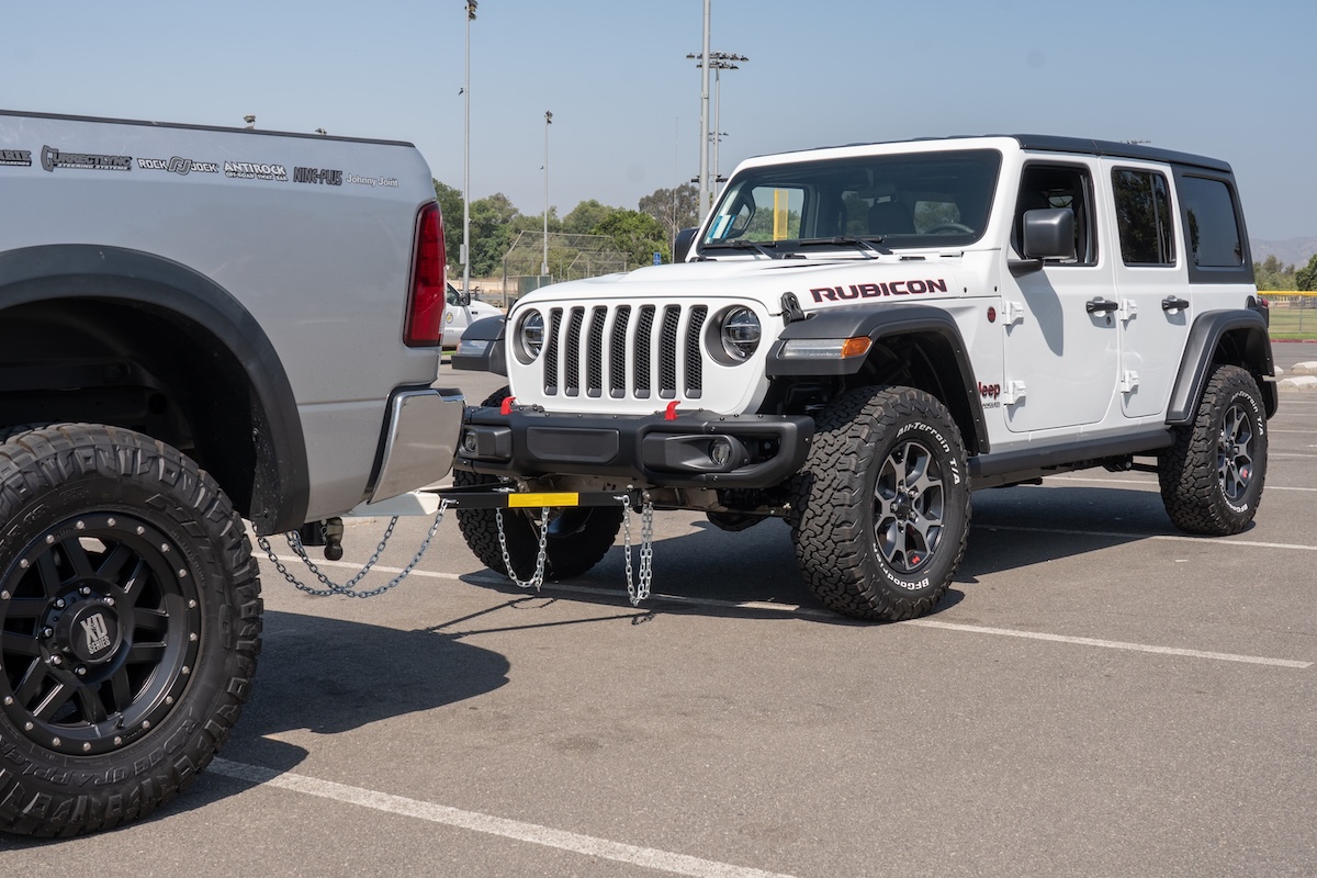 towing rockjock jeep towbar