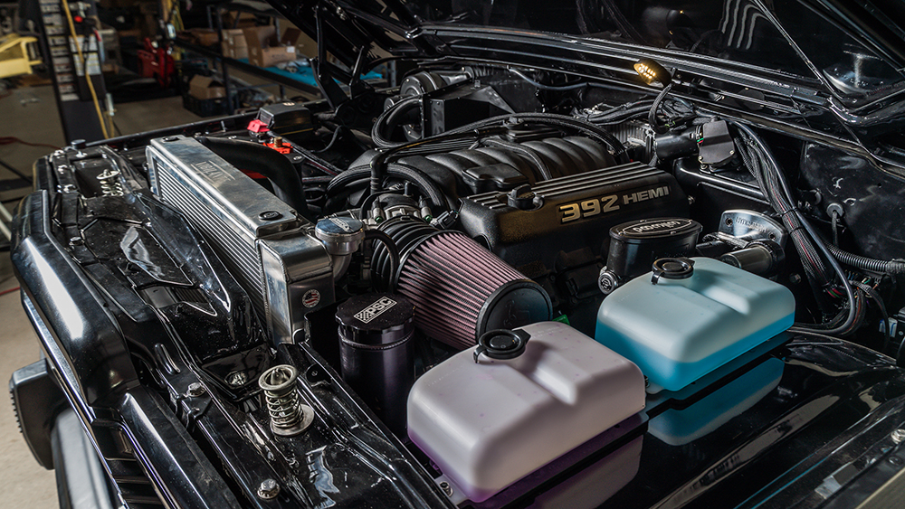 Vigilante Transforms 1979 Jeep Wagoneer restomod engine