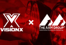 VisionX and AAM logos