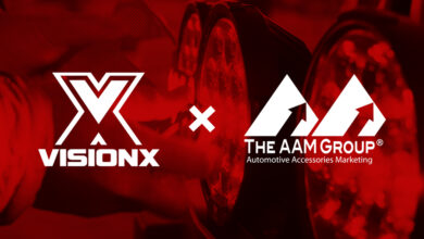 VisionX and AAM logos