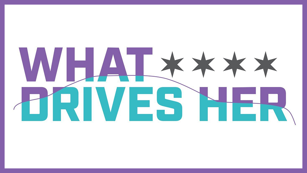 What Drives Her logo