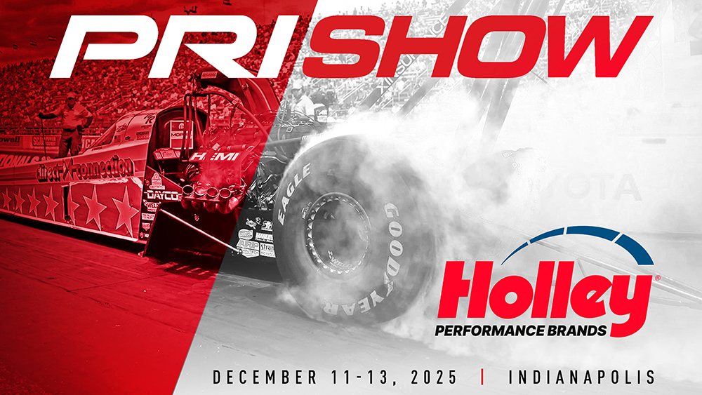 PRI Show and Holley Performance Brands promotional image