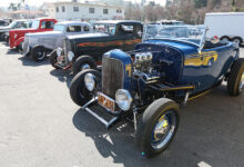 Row of hot rods