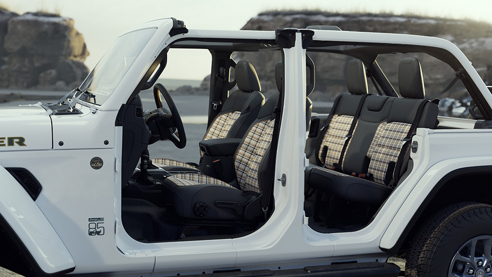2026 Jeep Wrangler 85th Anniversary interior