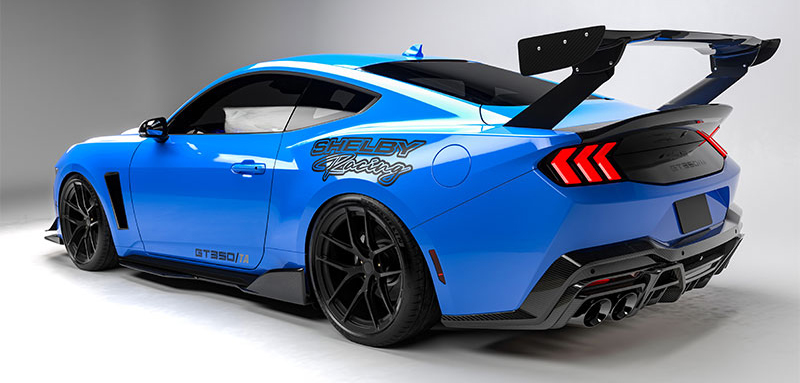 Shelby GT350/TA in Grabber Blue