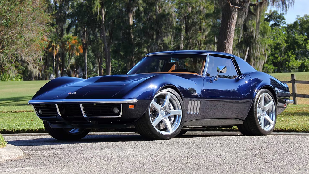 A custom 1969 Corvette restomod
