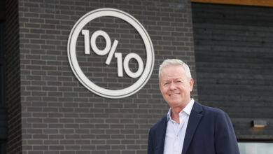 Andy Thomas in front of 10/10 Club in Concord, NC.