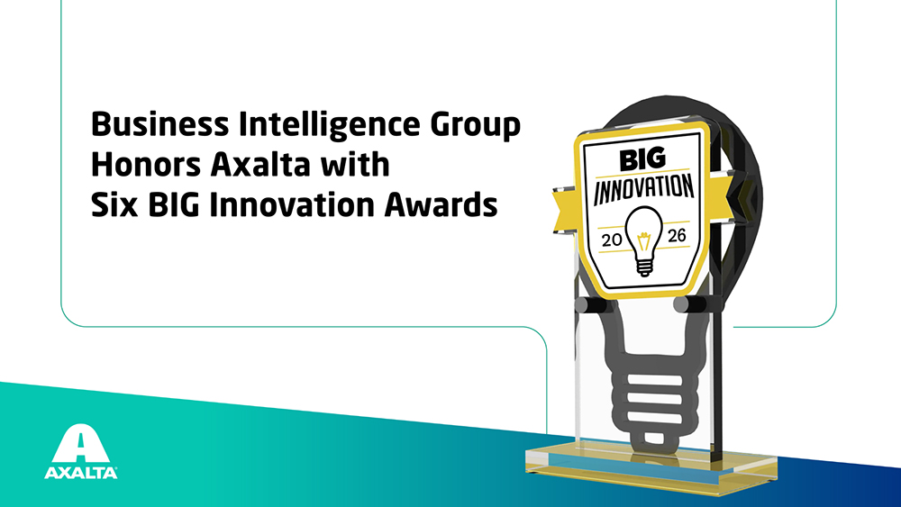 Business Intelligence Group Honors Axalta with Six BIG Innovatio