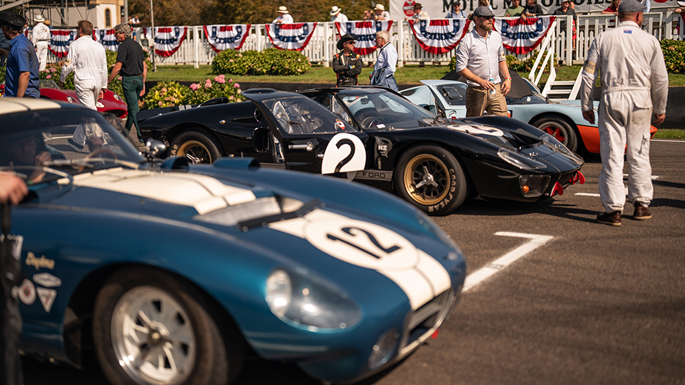 Ford GT MkII at the 2023 Goodwood Revival.