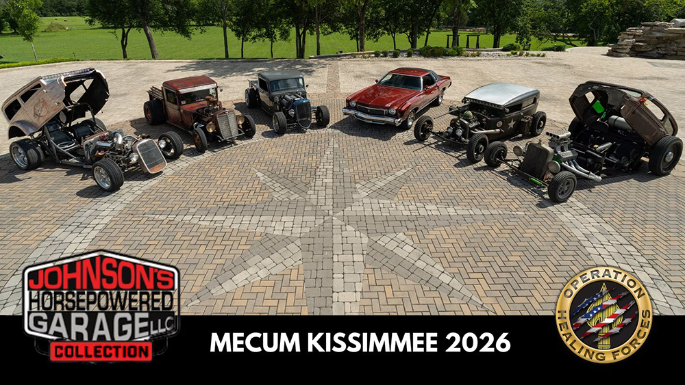 Operation Healing Forces Named Beneficiary of Johnsons Horsepowered Garage Collection auction