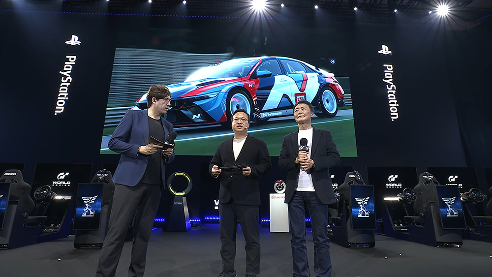 Presentation for the ELANTRA N TCR in Gran Turismo 7
