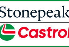 Stonespeak and Castrol logos