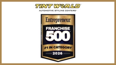 Tint World Entrepreneur Franchise 500