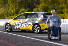 Torsten Gross of Just Hands in front of 2025 VW Golf GTI - © Sam Dobbins 2025