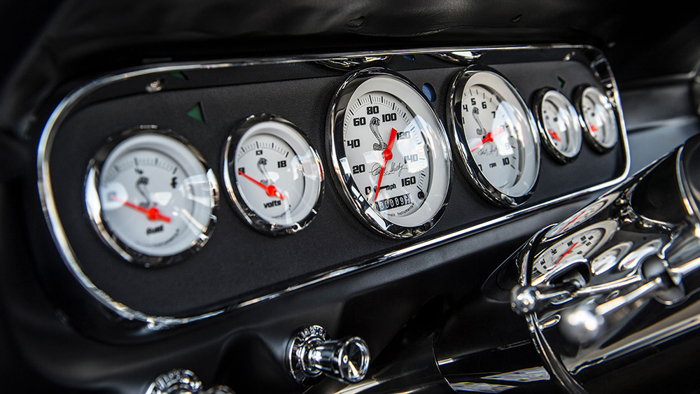 Trick Rides Shelby GT350TR instrument cluster