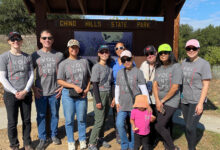 Yokohama Tire employees volunteering at CA State Parks Foundation Chino event