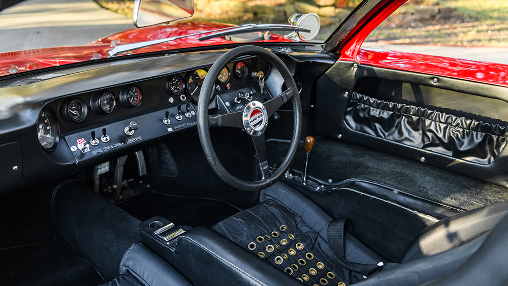1967 Ford GT40 Mk I interior