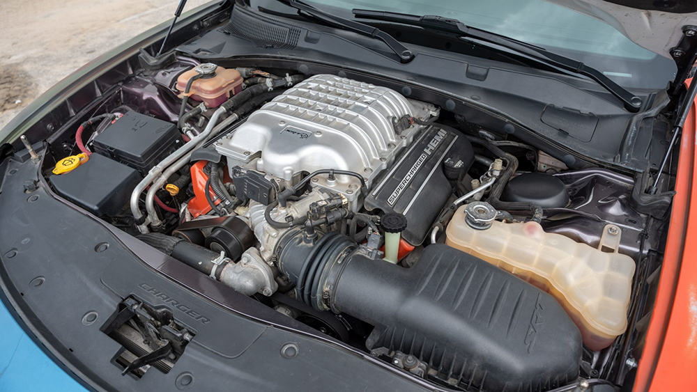 2015 Dodge Charger SRT Hellcat engine