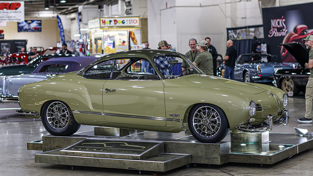 2026 Al Slonaker Memorial Award Winner Dennis Troggio 1955 VW Karmann Ghia