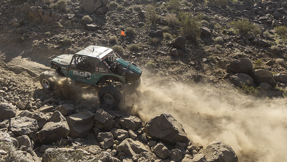 Vehicle competing in Race of Kings at King of the Hammers