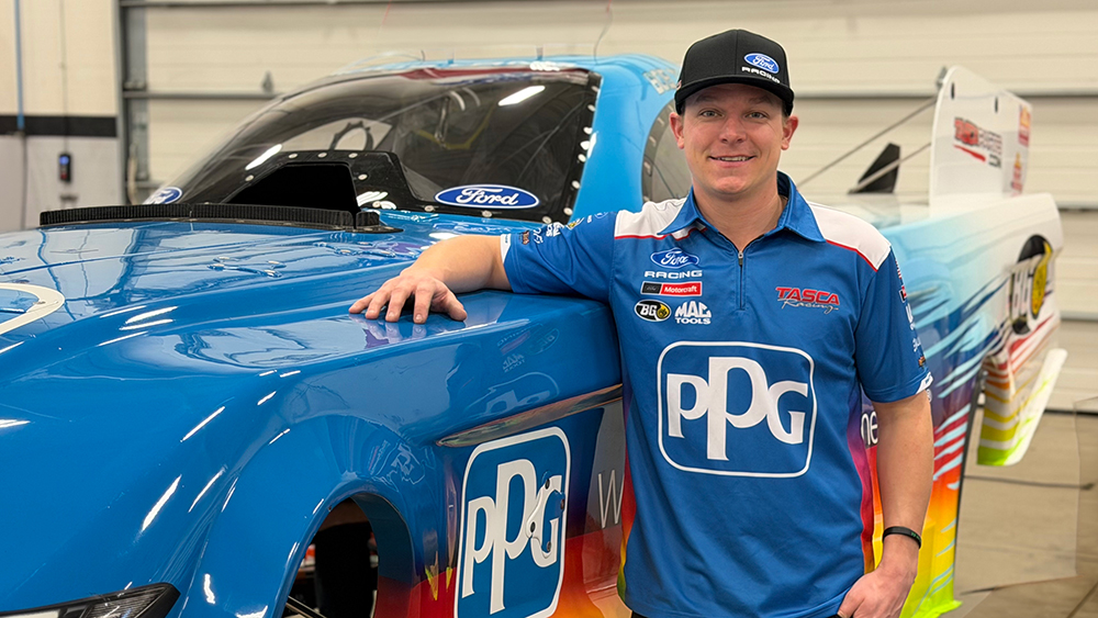 Austin Prock and PPG Funny Car