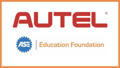 Autel and ASE Education Foundation logos