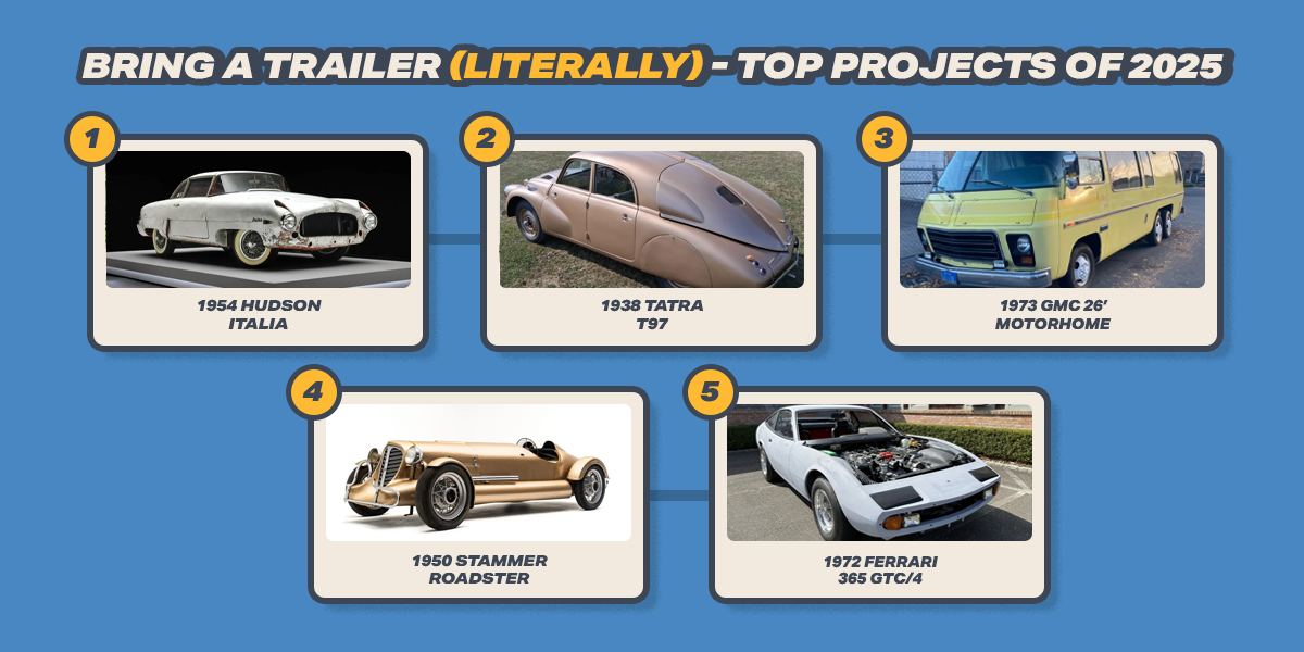 Top Project Vehicles of 2025