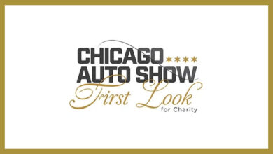 Chicago Auto Show First Look for Charity logo stroke