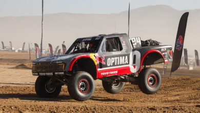 Christopher Polvoorde racing at the 2026 Desert Challenge