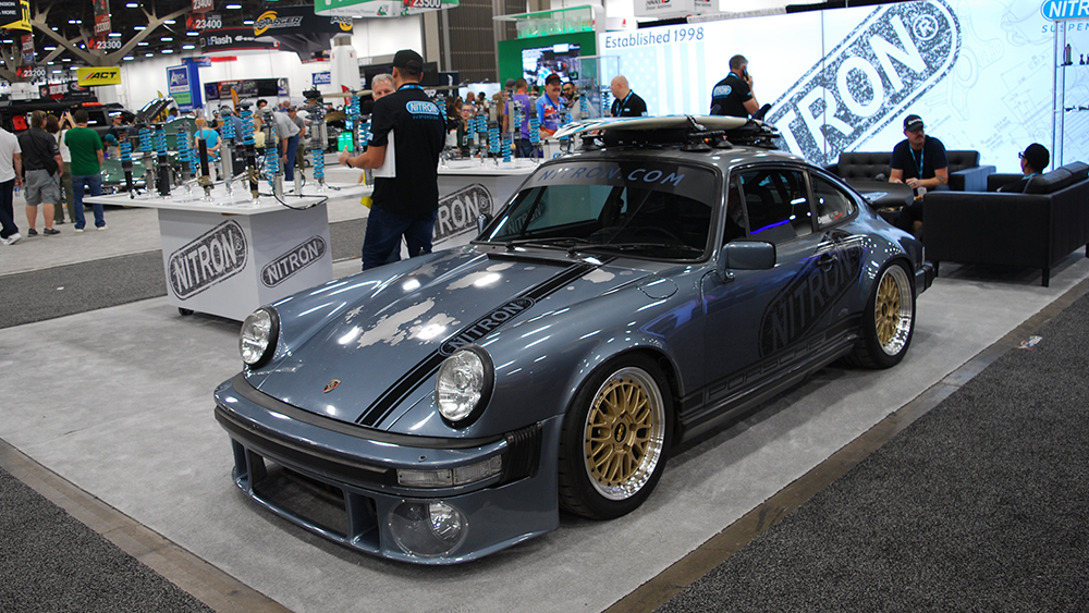 Custom-built Porsche 911 G-body coupe featured at the 2025 SEMA Show
