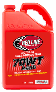 drag racing red line oil red bottle