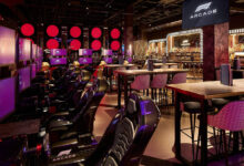 Inside an F1 Arcade with racing simulators