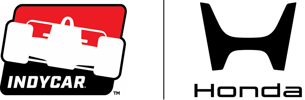 IndyCar and Honda logos