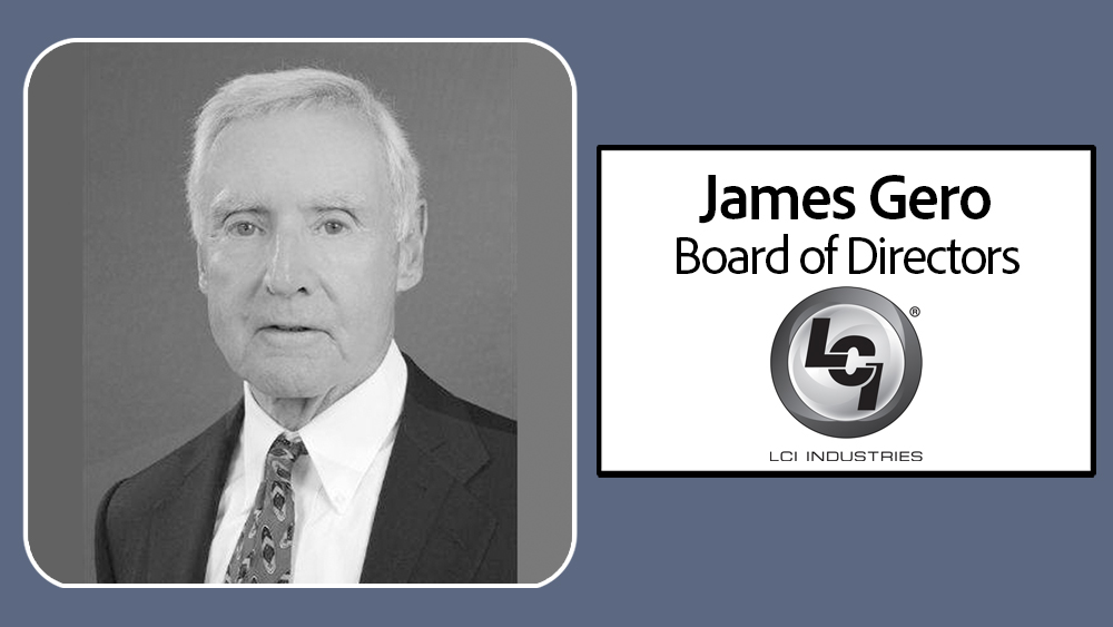 James Gero LCI Industries Board of Directors