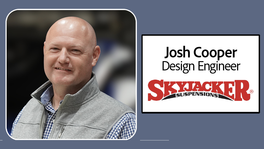 Josh Cooper Design Engineer Skyjacker Suspensions