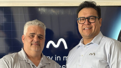 Mike Eckley, national sales manager & Matt Delgado, director of sales at Modus