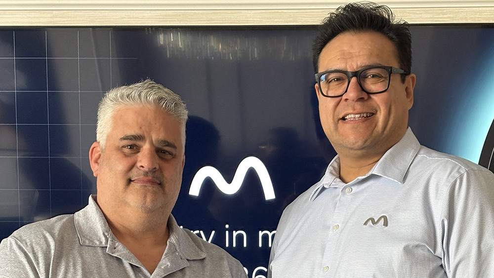 Mike Eckley, national sales manager & Matt Delgado, director of sales at Modus