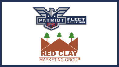 Patriot Fleet and Red Clay Marketing logos